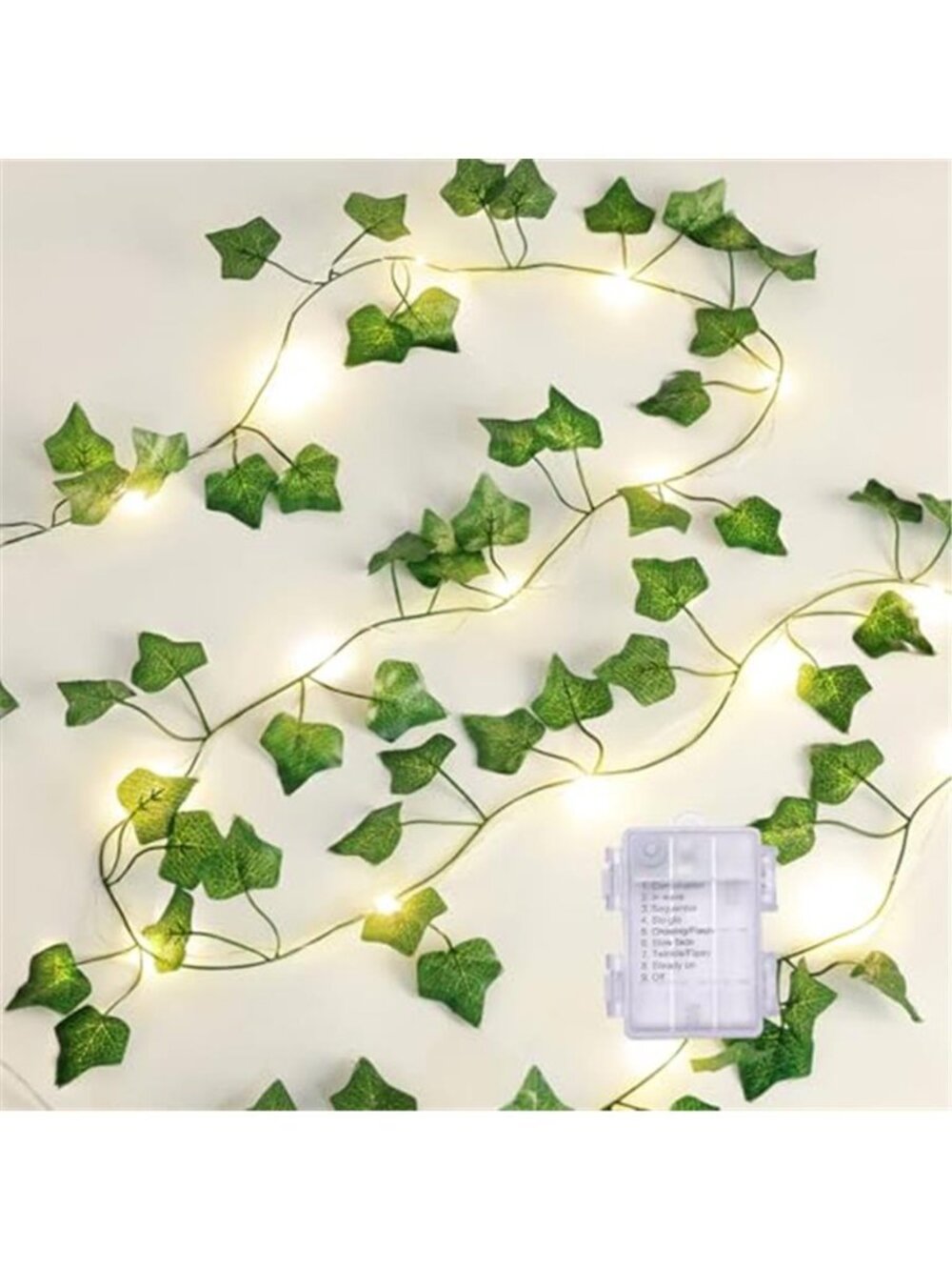 Ivy Vine String Lights LED Fairy Lights Room Decor Bedroom Wall Hanging Decor